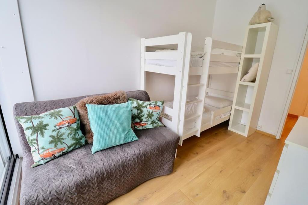 Bel Apt 6 Pers, 2 Chambres Avec Balcon Et Parking Le Touquet Exterior foto